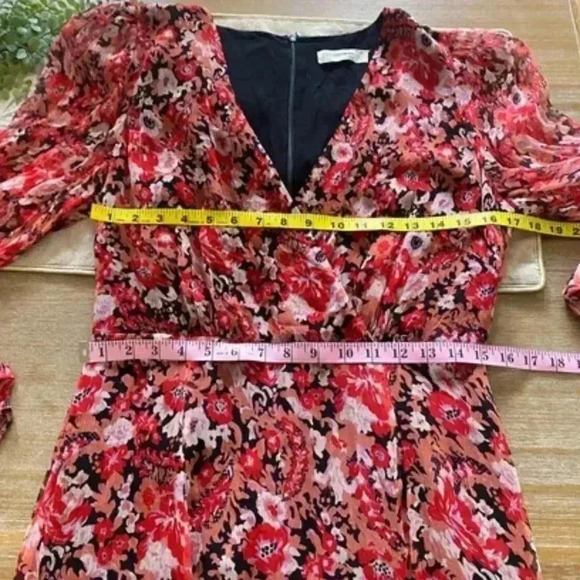 STEVIE MAY One Last Time Mini Dress in Liberated Fleur Size Large NWOT $278 - Picture 5 of 8